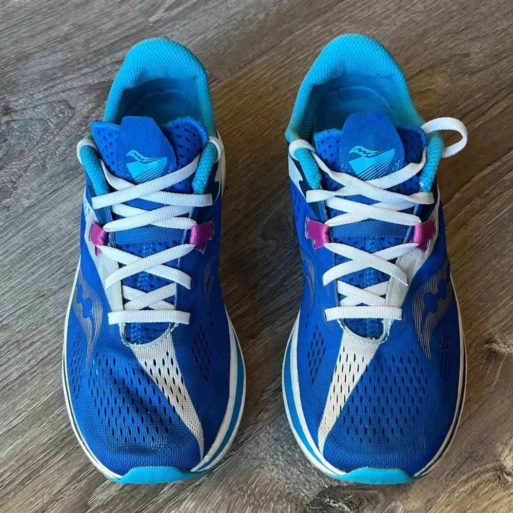 Saucony Edorphin Pro 2 Speedroll Royal Blue White Womens 8 UK‎ 6 EU 39